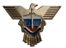 Эмблема петличная Спецсвязь, металл (1шт. Правая)